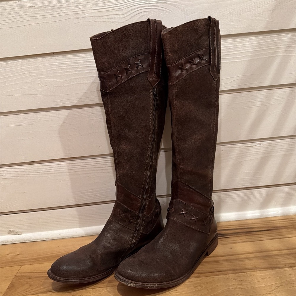 NIB Bed Stu midge western leather boots‎ brown 9